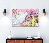 Obraz Pávia krása 1847